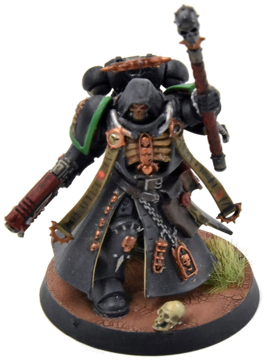 SPACE MARINES Primaris Chaplain #1 Warhammer 40K WELL PAINTED