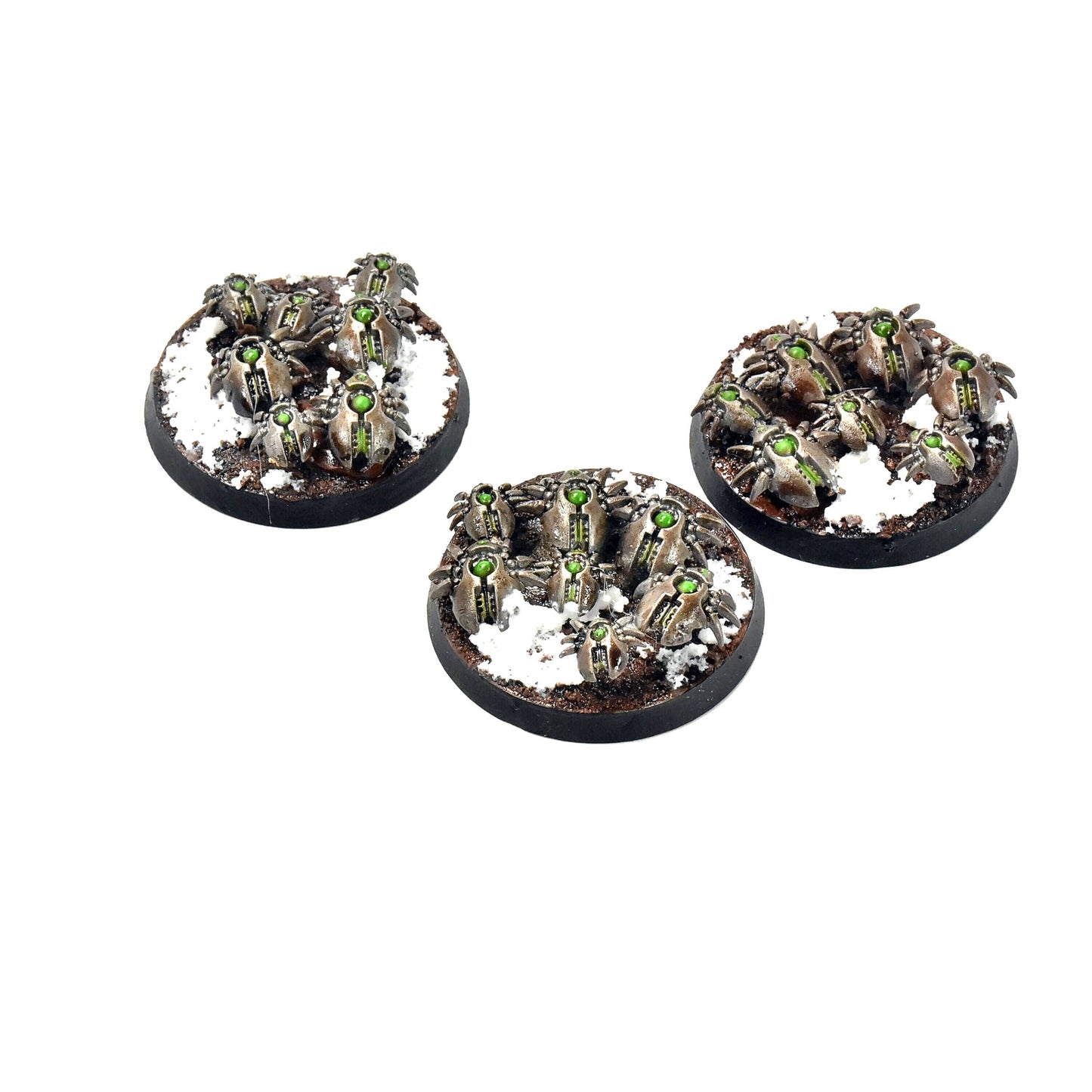 NECRONS 3 Canoptek Scarab Swarms #2 WELL PAINTED new version 40k