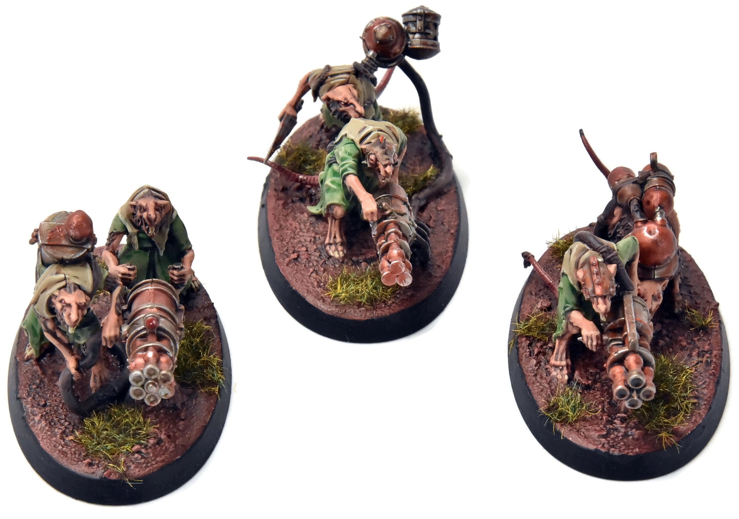 SKAVEN Ratling Guns #1 COMMISSION PRO PAINTED Sigmar 0300