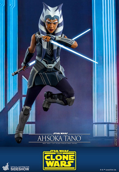 Figurine Ahsoka Tano à l'échelle 1/6 par Hot Toys, The Clone Wars