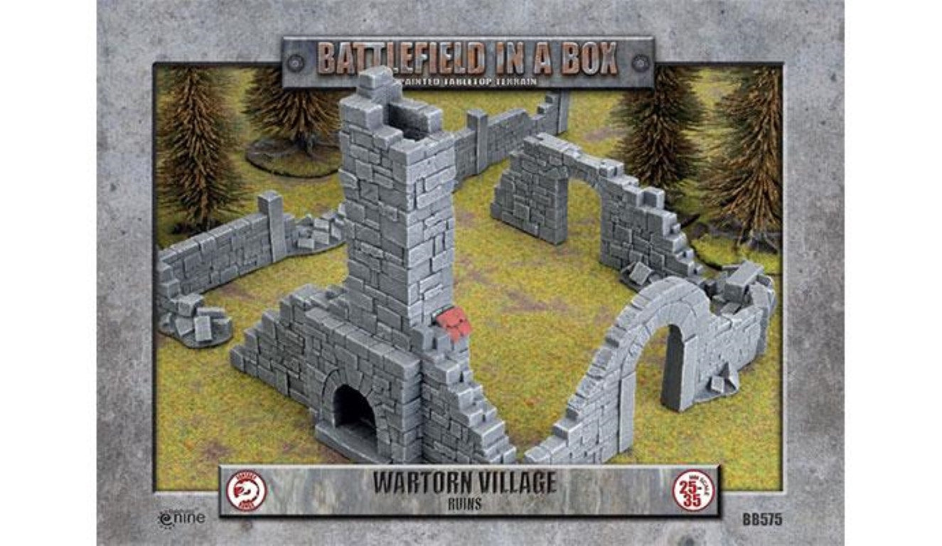 Battlefield in a box - Wartorn Village Ruins