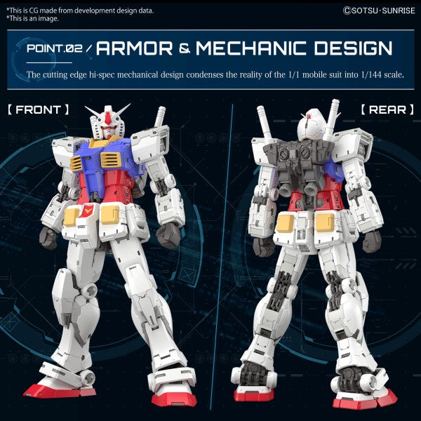 RX-78-2 GUNDAM Ver.2.0 RG 1/144 Bandai