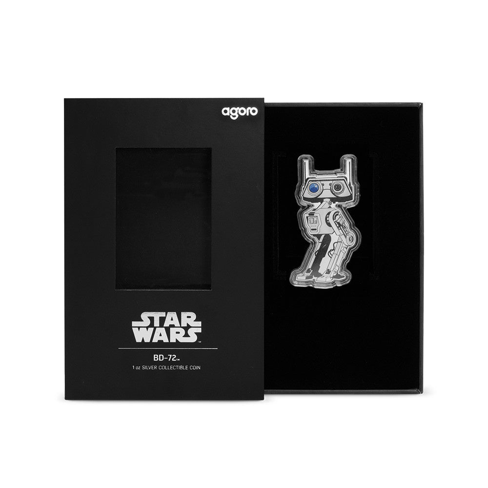 Star Wars™ BD-72™ 1oz Silver Coin