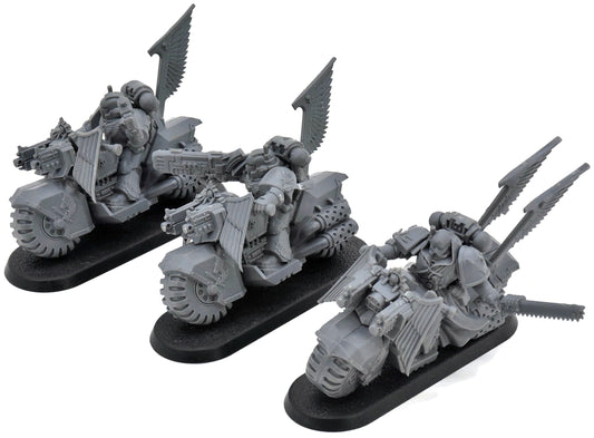 DARK ANGELS 3 Ravenwing Bike Squadron #1 Warhammer 40K 1385