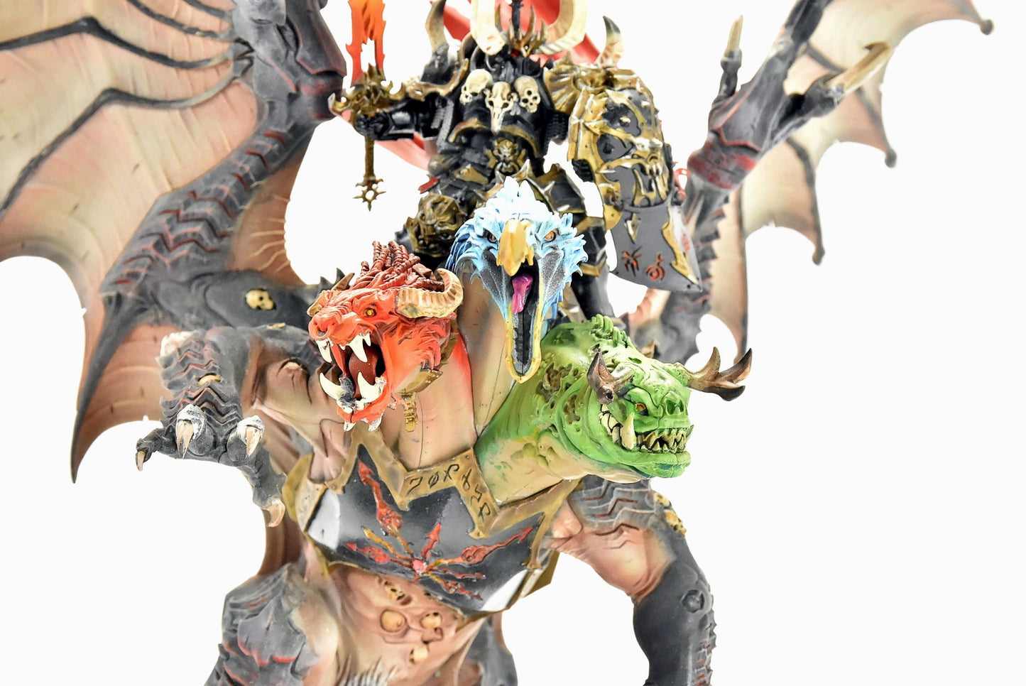 SLAVES TO DARKNESS Archaon Everchosen PRO PAINTED Warhammer Sigmar