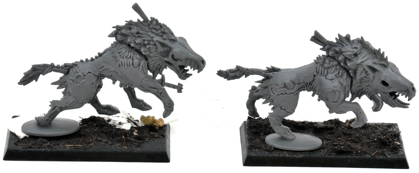 SLAVES TO DARKNESS 2 Chaos Warhounds #1 Warhammer Old World