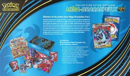 Pokemon TCG Mega-Dracofeu X ex Collection Ultra-Premium (FR)