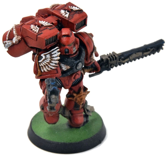 BLOOD ANGELS Sergeant #1 WELL PAINTED Warhammer 40K