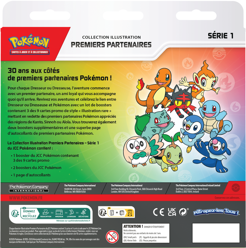 Pokemon TCG First Partner Illustration Collection Series 1 (FR)