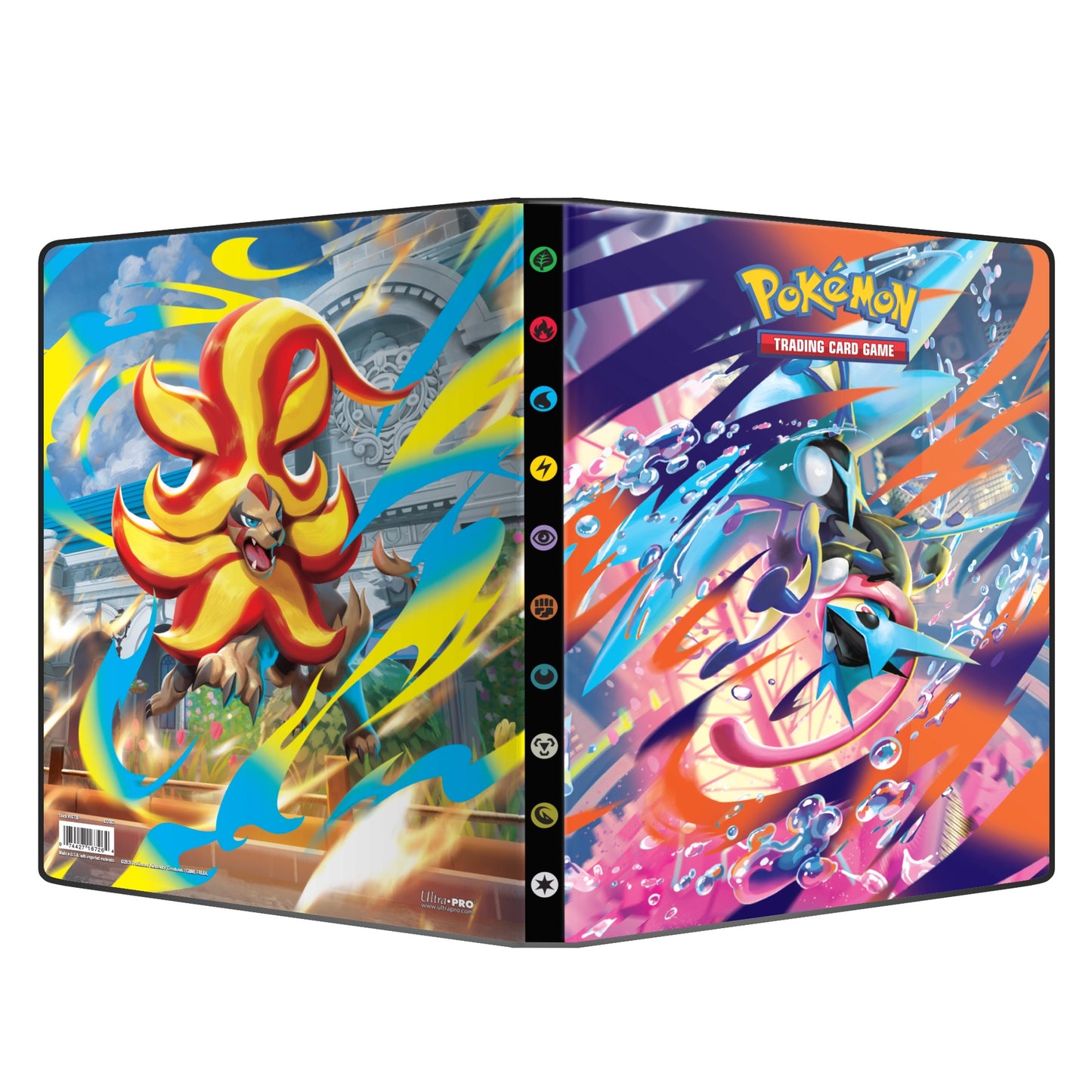Ultra-Pro 9 Pocket Pokémon Mega Evolution Portfolio Chaos Rising