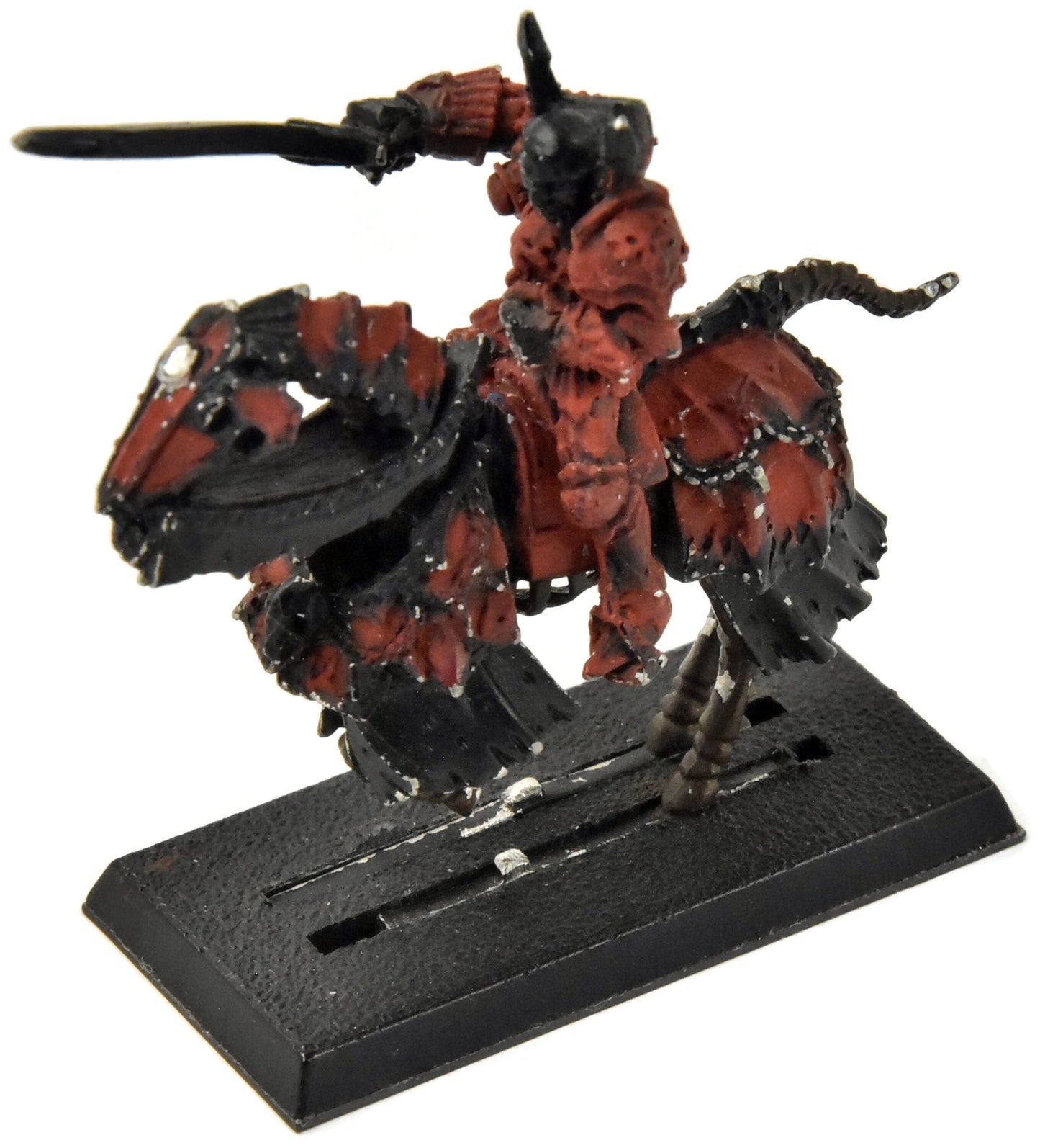 VAMPIRE COUNTS Mounted Vampire Lord #1 Classic METAL Missing Cloak Fantasy