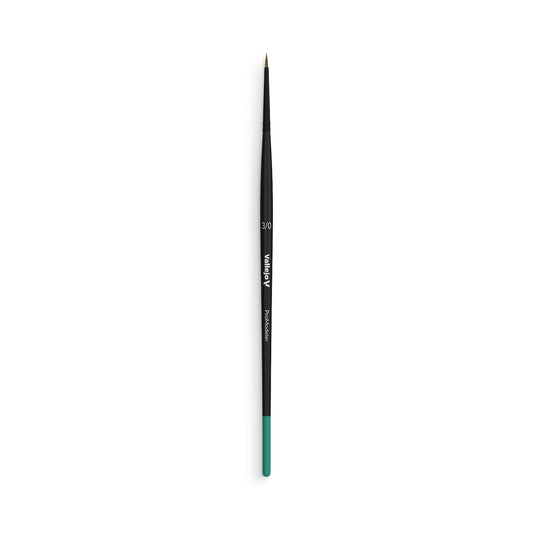 Vallejo - Natural Hair Round Brush No. 3/0 (VAL-B01030)