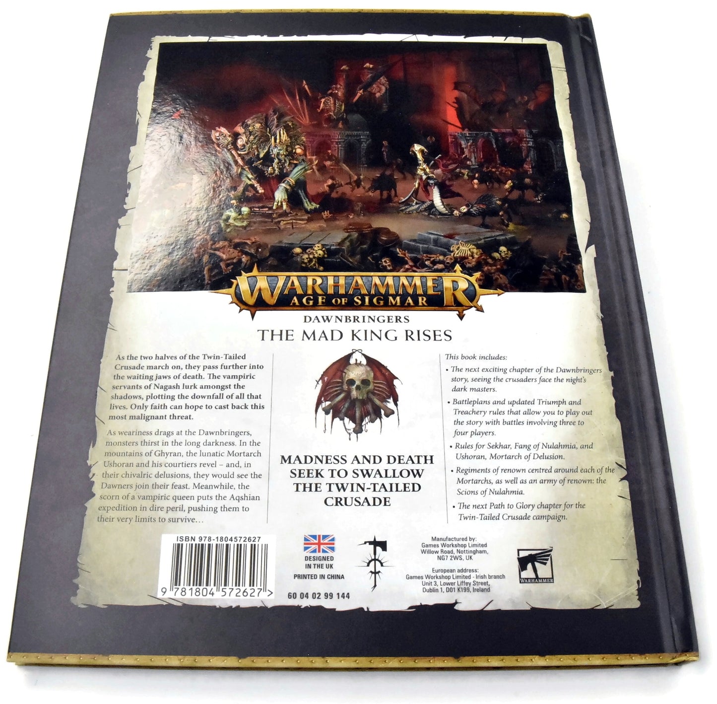 The Mad King Rises Good Condition Warhammer Sigmar Book