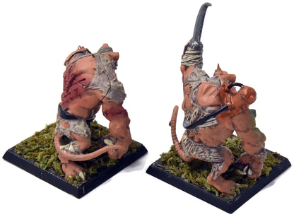 SKAVEN 2 Rat Ogres #8 island of blood Warhammer Fantasy