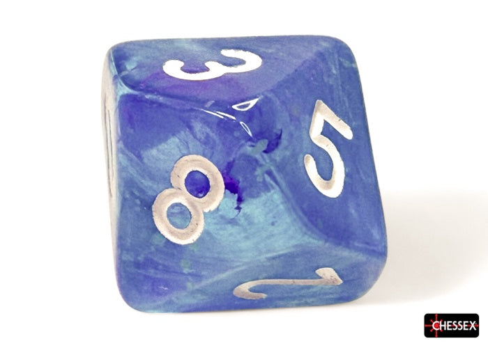 Nebula 7-die Set Aura/white Luminary