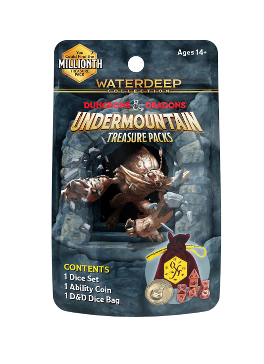 D&D Undermountain Treasure Packs