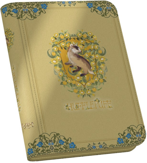 Ultimate Guard Zipfolio 160+ Xenoskin Harry Potter 4 Houses Hufflepuff