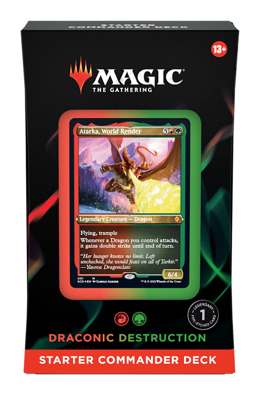 MTG Starter Commander Deck - Draconic Destruction (EN)