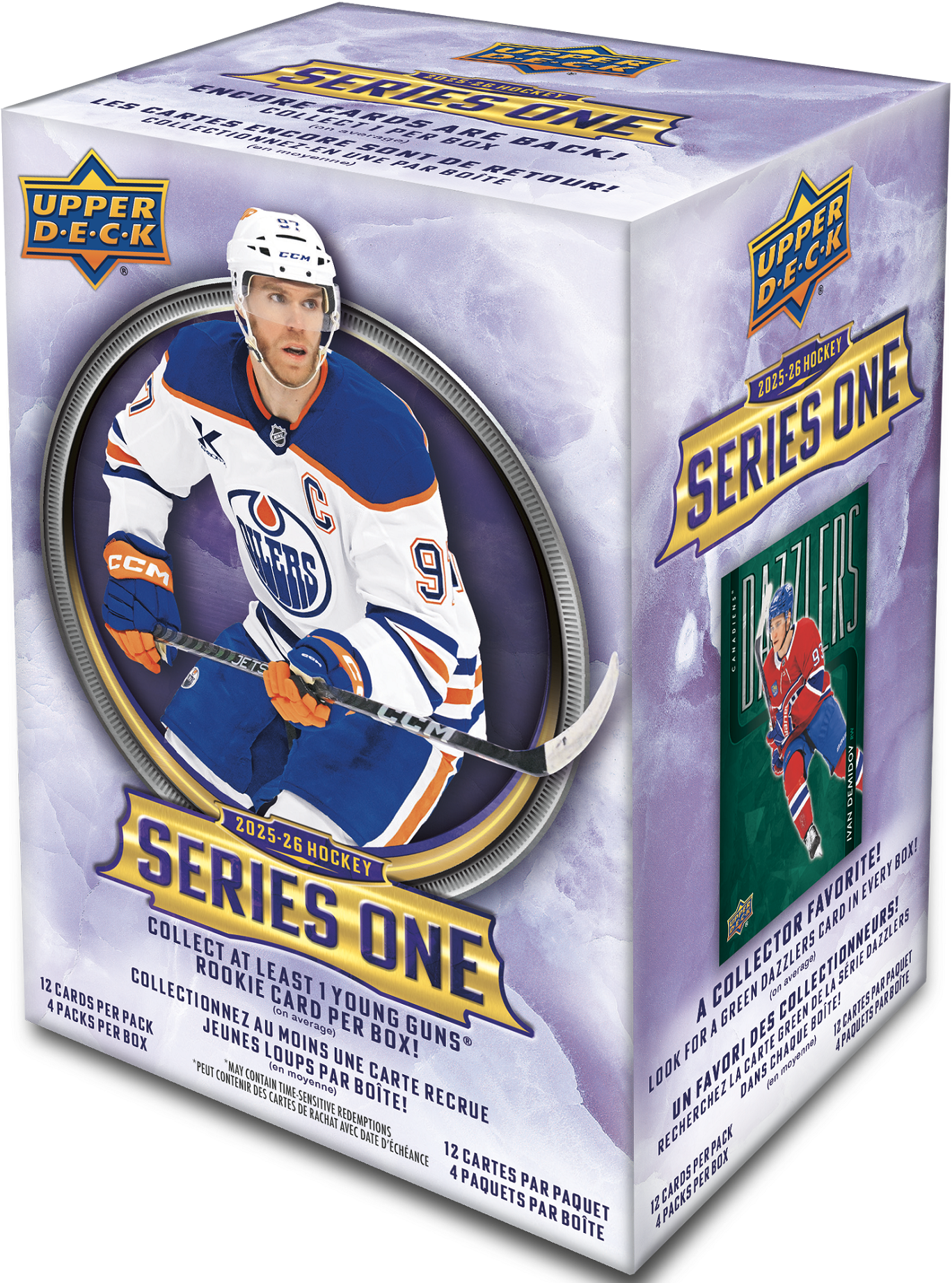 Blaster de hockey Upper Deck Série 1 25/26