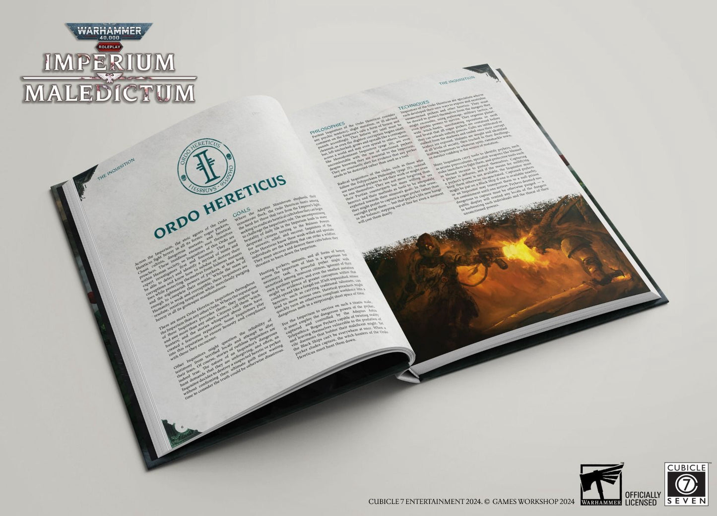 Warhammer 40 K Imperium Maledictum Inquisition Gamer's Guide