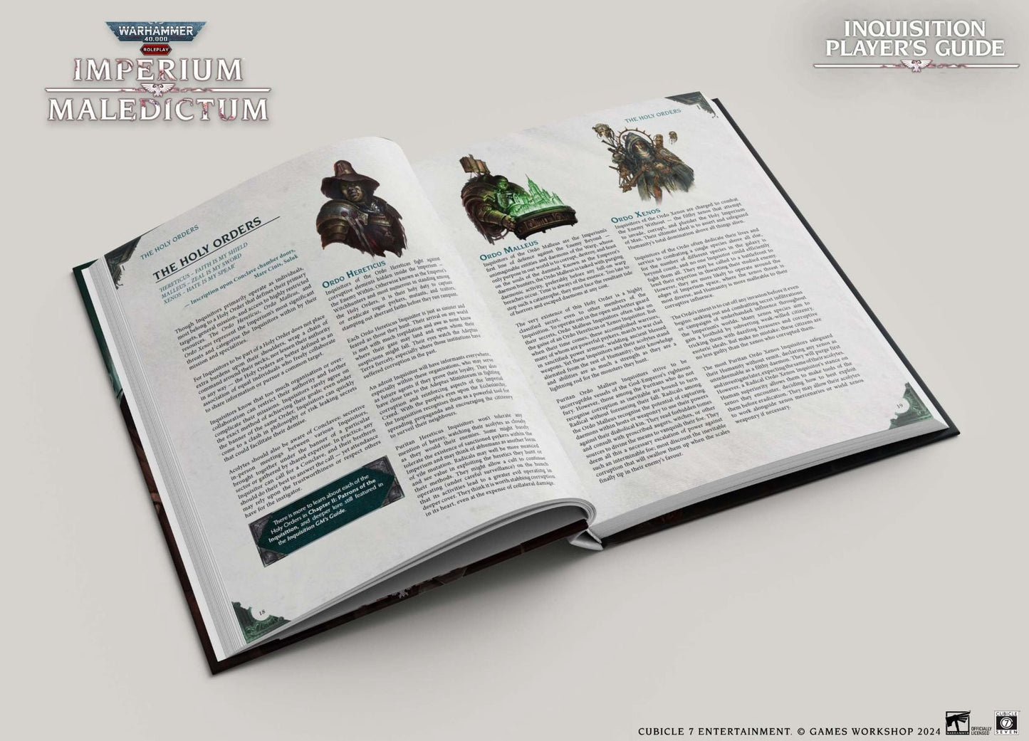 Warhammer 40 K Imperium Maledictum Inquisition Player's Guide