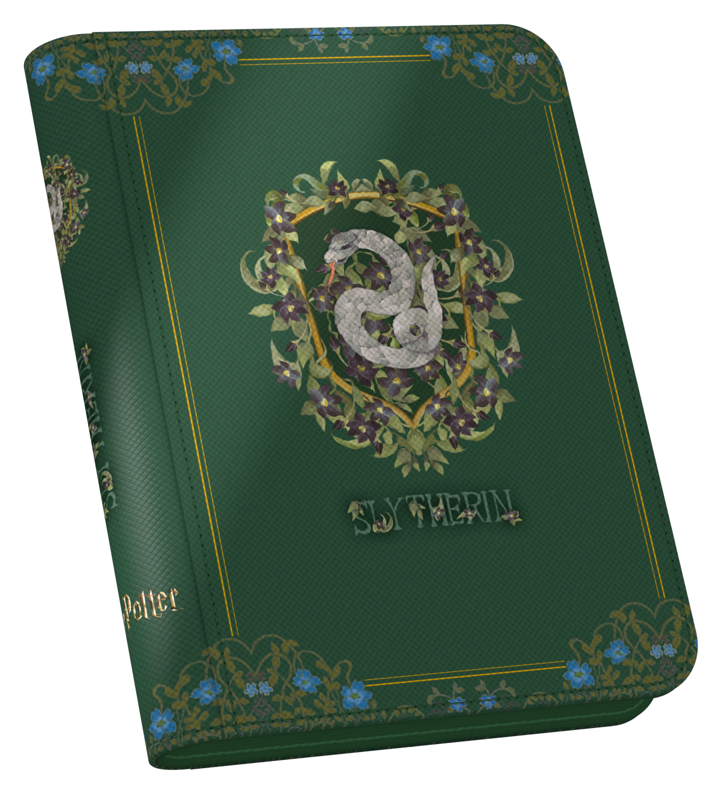 Ultimate Guard Zipfolio 160+ Xenoskin Harry Potter 4 Houses Slytherin