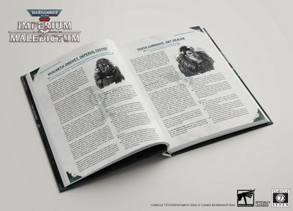 Warhammer 40 K Imperium Maledictum Inquisition Gamer's Guide