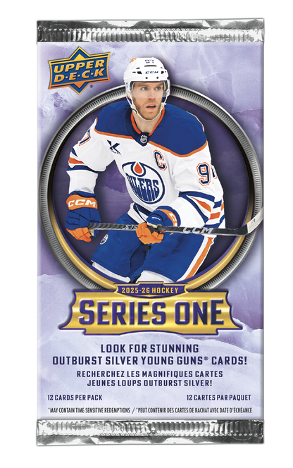 Blaster de hockey Upper Deck Série 1 25/26