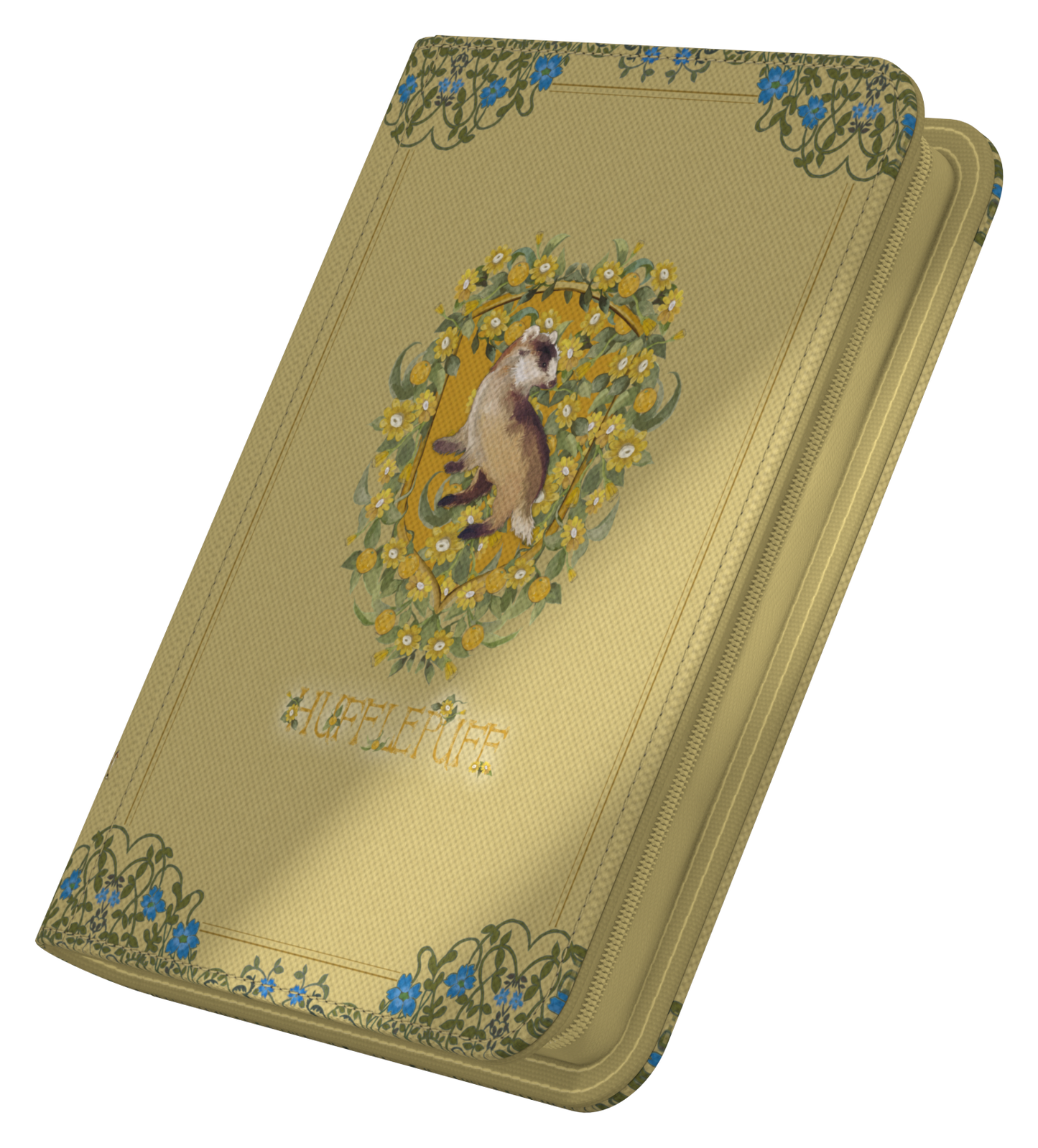 Ultimate Guard Zipfolio 160+ Xenoskin Harry Potter 4 Houses Hufflepuff