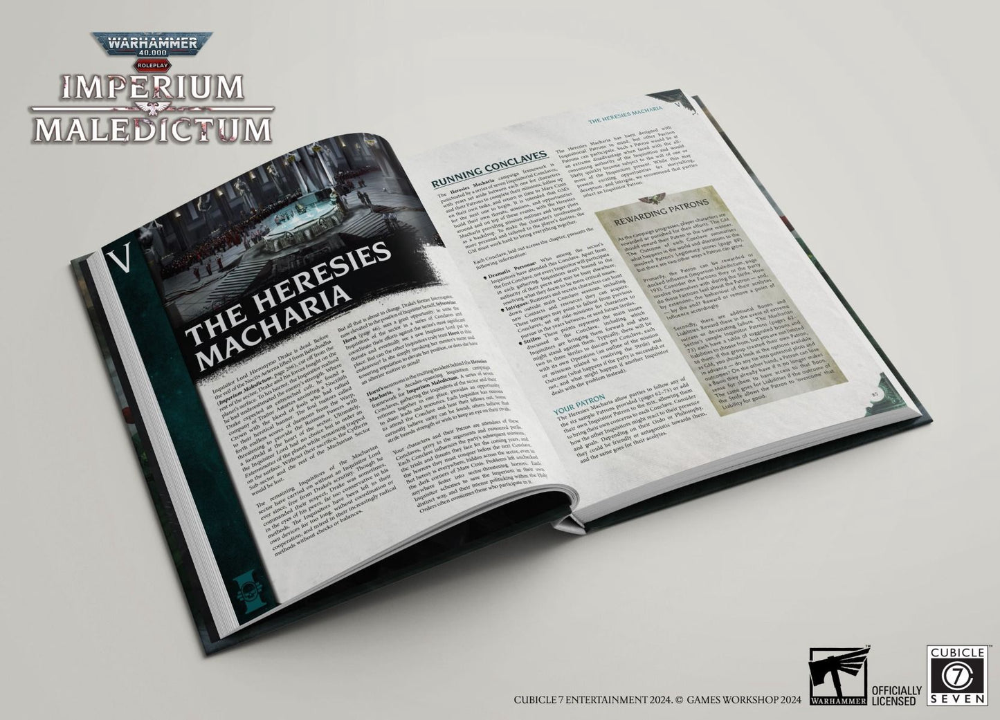 Warhammer 40 K Imperium Maledictum Inquisition Gamer's Guide