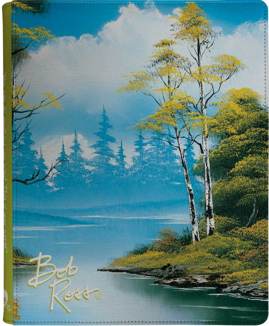 Ultra Pro Zip Binder Pro 9 Pkt Bob Ross Lakeside Path
