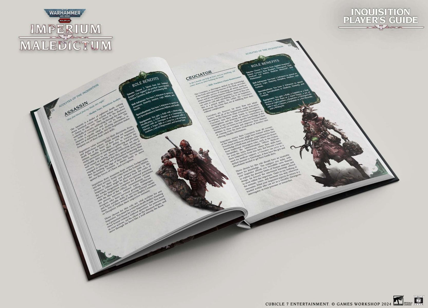 Warhammer 40 K Imperium Maledictum Inquisition Player's Guide