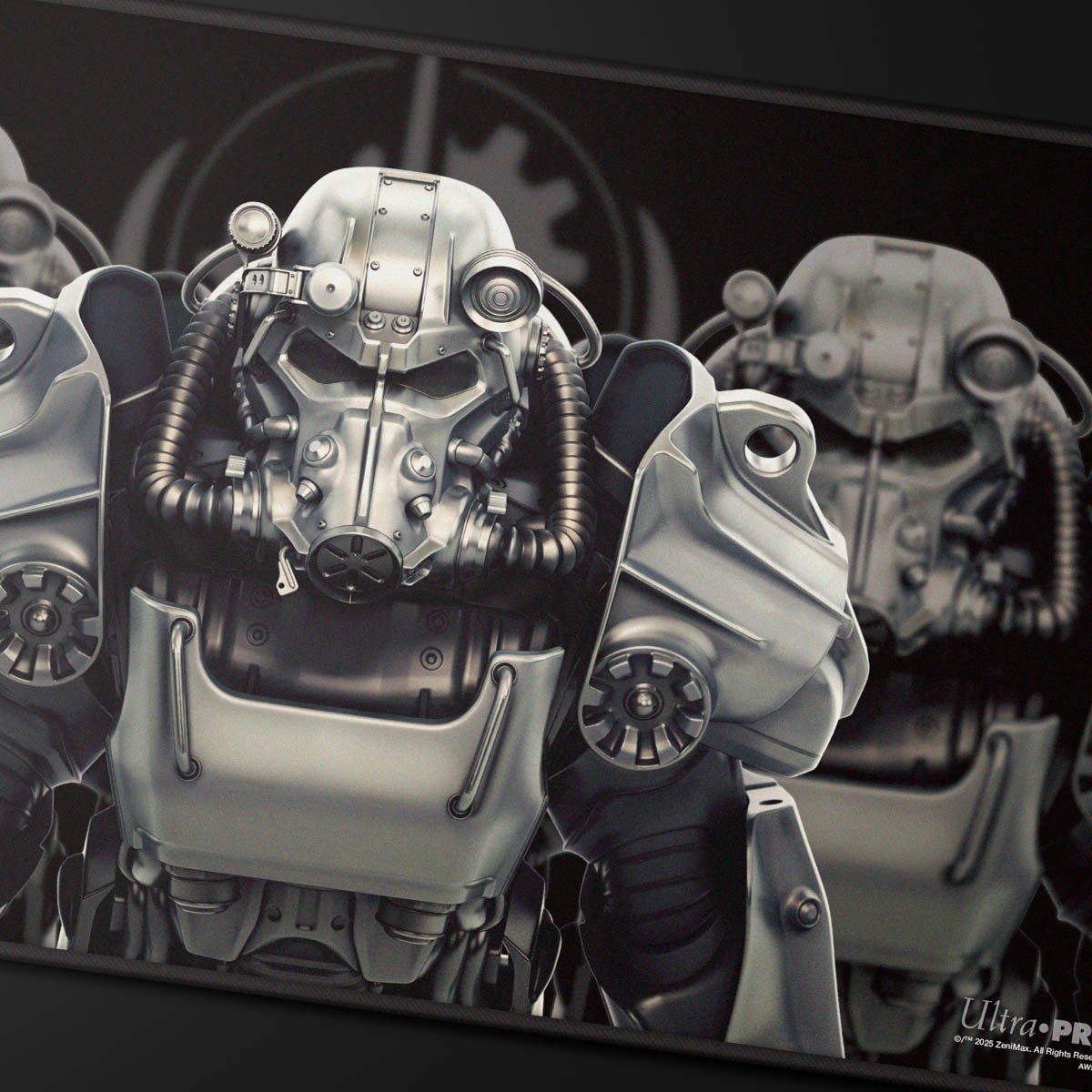 Ultra Pro Playmat MTG Fallout Brotherhood of Steel Bethesda Black Stitch