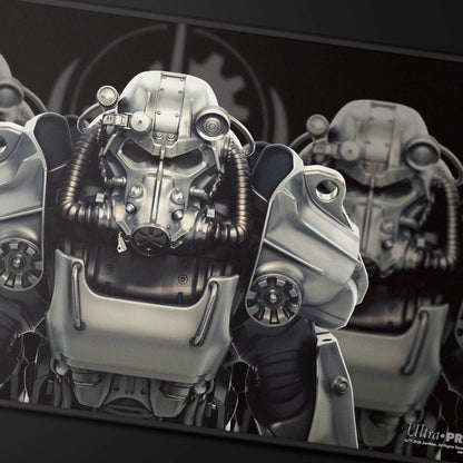 Ultra Pro Playmat MTG Fallout Brotherhood of Steel Bethesda Black Stitch