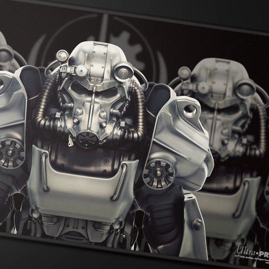 Ultra Pro Playmat MTG Fallout Brotherhood of Steel Bethesda Black Stitch
