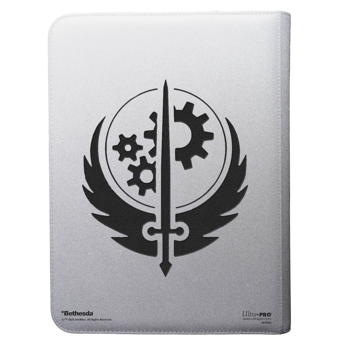 Ultra Pro Zip Binder Pro Fallout Brotherhood of Steel Bethesda 9 Pkt