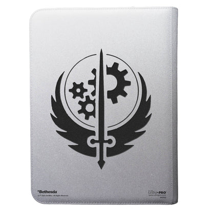 Ultra Pro Zip Binder Pro Fallout Brotherhood of Steel Bethesda 9 Pkt