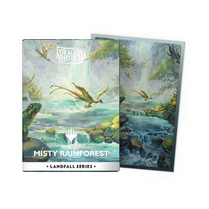 Magic the Gathering Landfall Series Misty Rainforest
