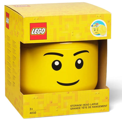 Têtes de rangement Lego Grand Garçon 
