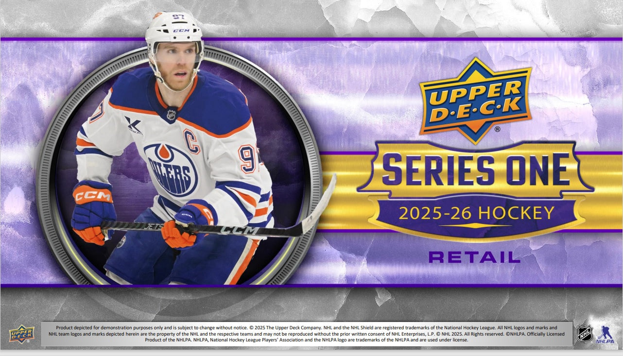 Blaster de hockey Upper Deck Série 1 25/26