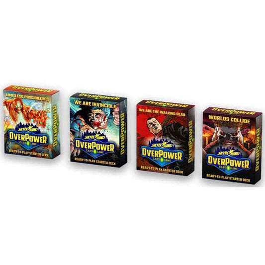 Overpower CCG Skybound Starter Deck Bundle - 1 Copies of Each Deck