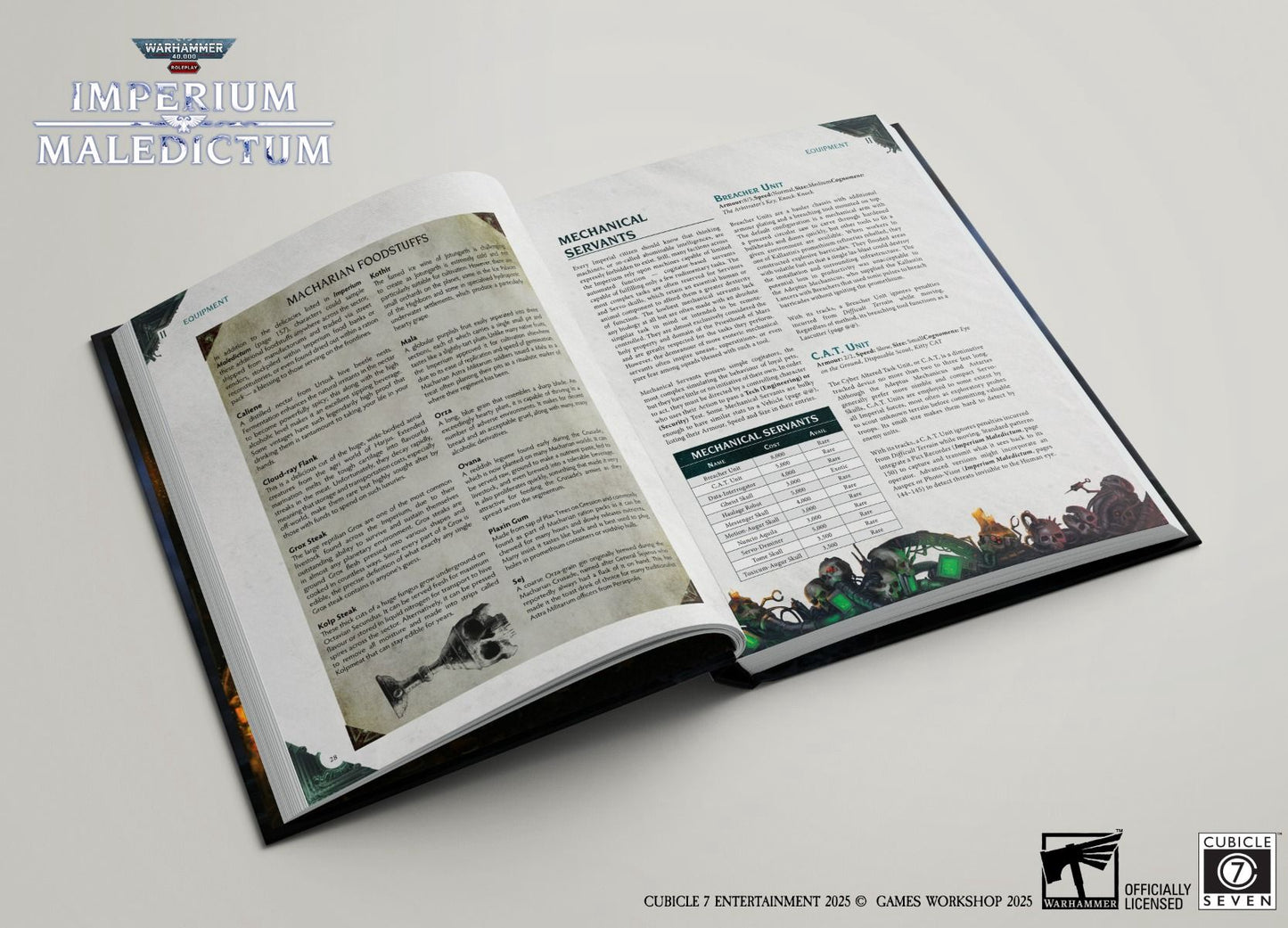 Guide de réquisition de Warhammer 40K Imperium Maledictum Macharian (EN)