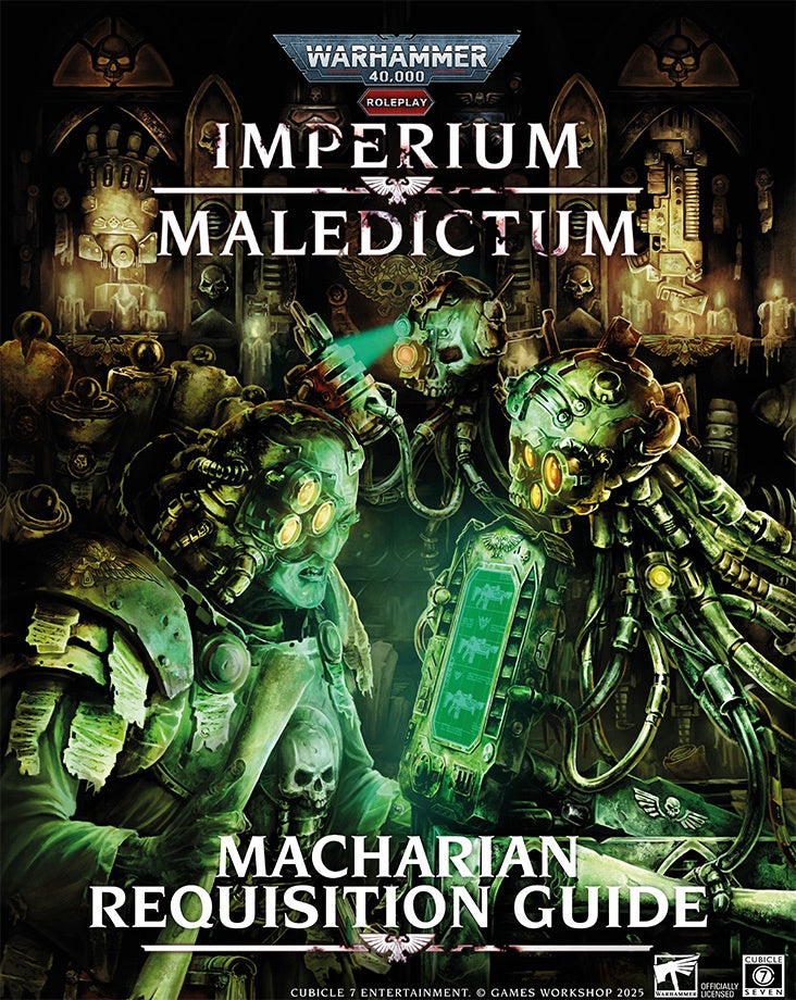 Guide de réquisition de Warhammer 40K Imperium Maledictum Macharian (EN)