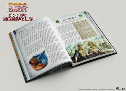 Guide du joueur Haut Elfe de Warhammer Fantasy RPG Édition Collector (EN)