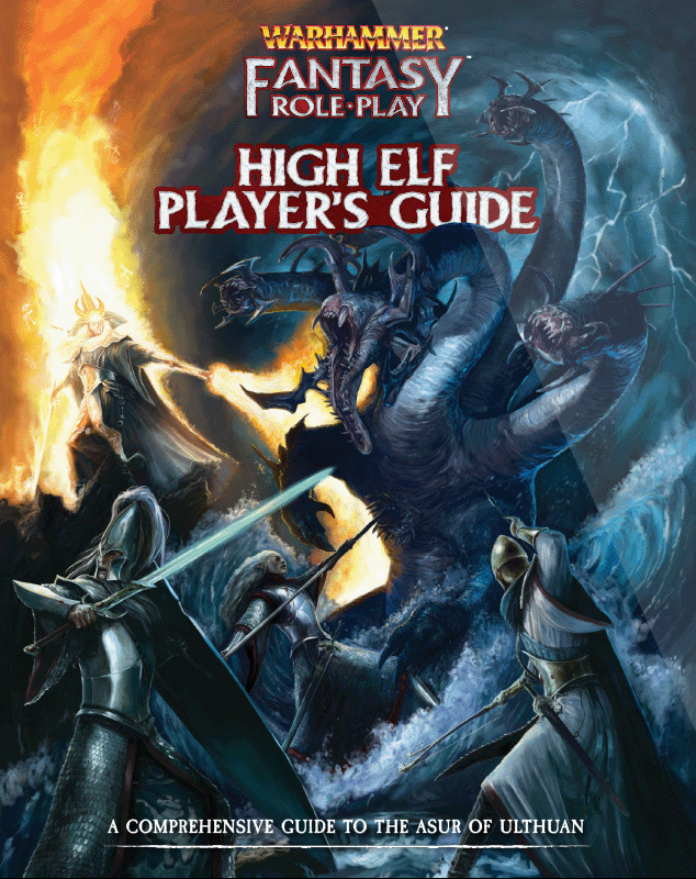 Guide du joueur Haut Elfe pour le jeu de rôle Warhammer Fantasy (EN)