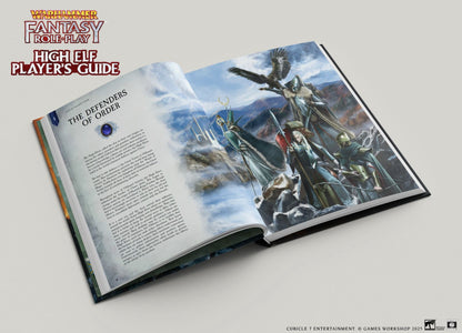 Guide du joueur Haut Elfe pour le jeu de rôle Warhammer Fantasy (EN)