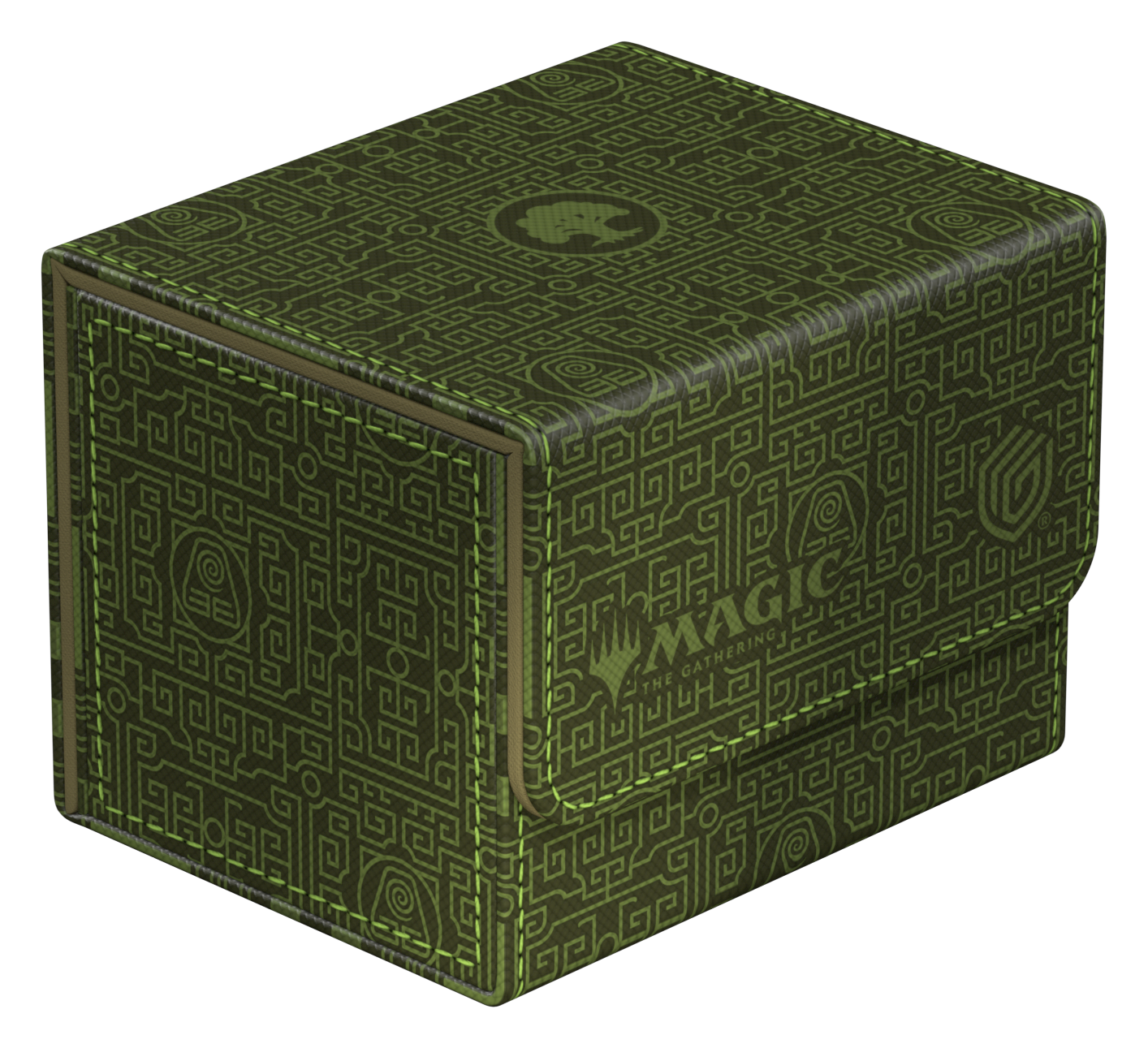 UG DECK CASE SIDEWINDER 100+ XENOSKIN MTG AVATAR: THE LAST AIRBENDER - MANA SYMBOL GREEN