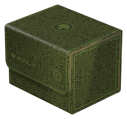 UG DECK CASE SIDEWINDER 100+ XENOSKIN MTG AVATAR: THE LAST AIRBENDER - MANA SYMBOL GREEN