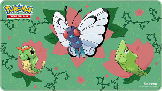 Ultra-Pro Playmat Pokemon Caterpie Evolutions Stiched