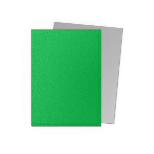 Dragon Shield Sleeves Dual Matte Apple Green and Silver 100ct
